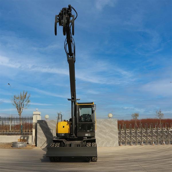 Buy cheap Super Large Excavator 7000KG ZHONGMEI Earthwork Projects Wheel Digger With Cab from wholesalers