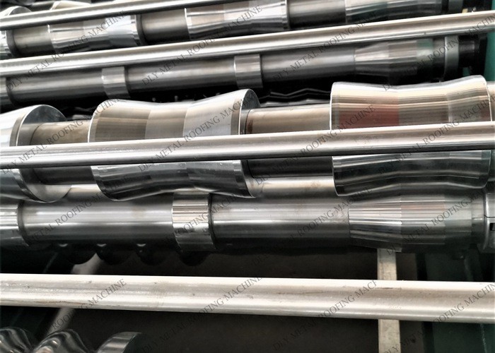 50Hz Double Layer Panel Roll Former 0.5mm Metal Roof Panel Making Machine