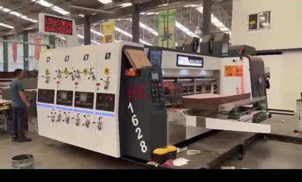Buy cheap Rotary Die Cut Flexo Corrugated Machine With Touch Screen from wholesalers