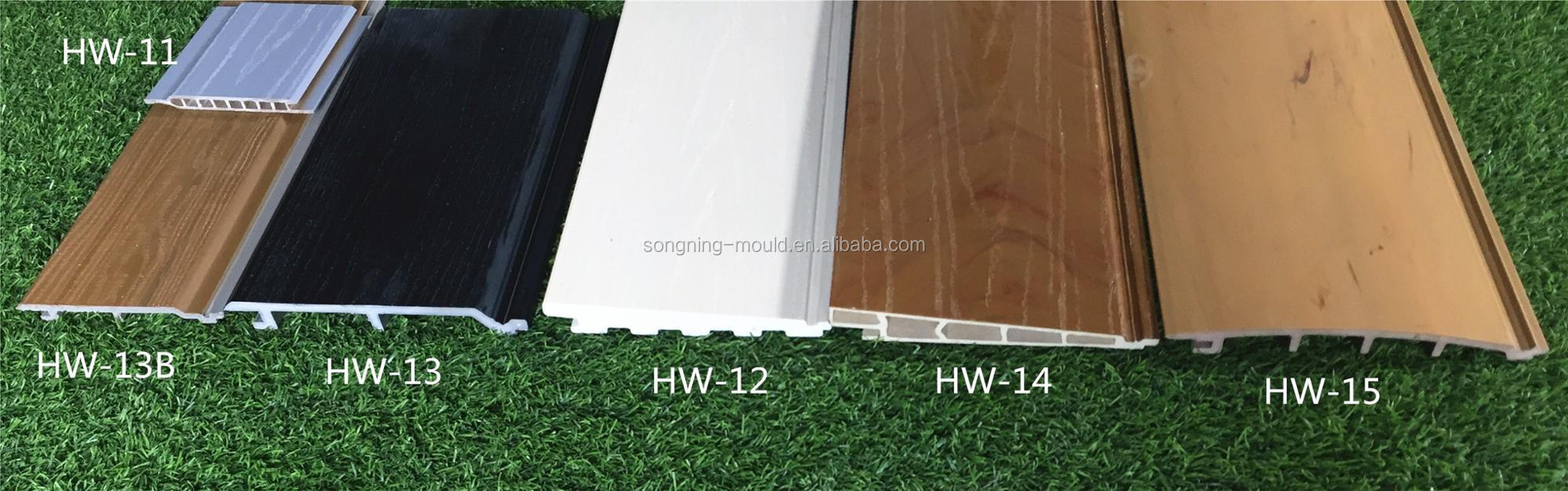 Co-extrusion Technology Outdoor Composite PVC Wall Siding for Cladding and Siding