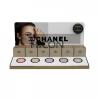 Buy cheap 2-Tiered Golden Makeup Display Cosmetic Store Counter Display Unit from wholesalers