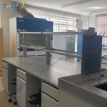 200-250 Kg Load Capacity Customized Number Of Drawers Lab Island Bench With