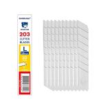 Sinseung L203 18mm Paper Cutter Blades Large Size Spares