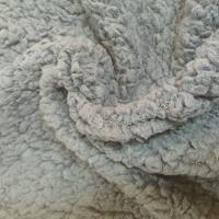 Buy cheap Dyed Polyester Cloth Material Polyester Plush Sherpa With Custom Design product