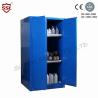 Buy cheap Blue Metal Corrosive Storage Cabinet / Hazardous Storage Cupboards 30 Gallon from wholesalers