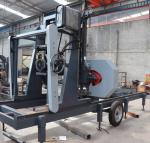 Wood Saw Machine MJ1000 Petrol wood cutting bandsaw saw mill machines gasoline