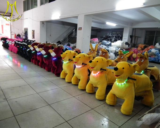 Hansel large size non coin stuffed animal ride electric ride on animal toy for shopping malls