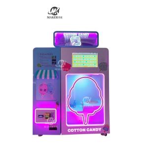 Wholesale High Profit Candy Cotton Vending Machine Commercial Automatic Intelligent Colorful Sugar Making Machine Cotton Candy Mac from china suppliers