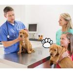 Dog Paw Shape Ultrasonic Dog Bark Control Indoor Outdoor Deterrent Control