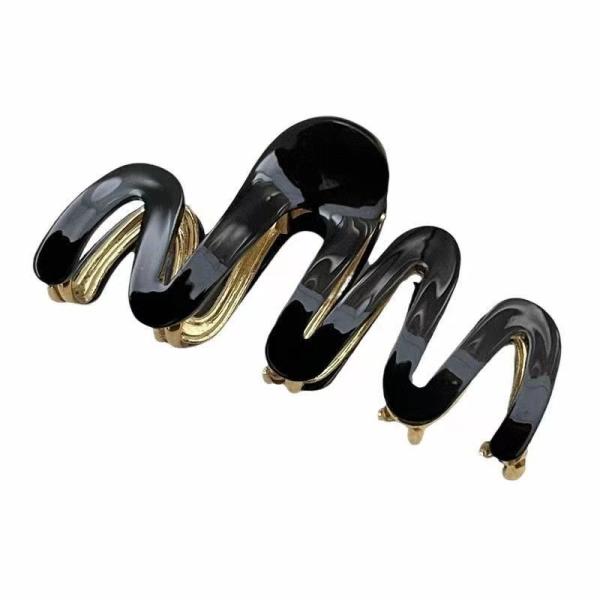 Buy cheap Polished Geometric Metal Hair Claw Clips Accessories In Gold/Silver from wholesalers