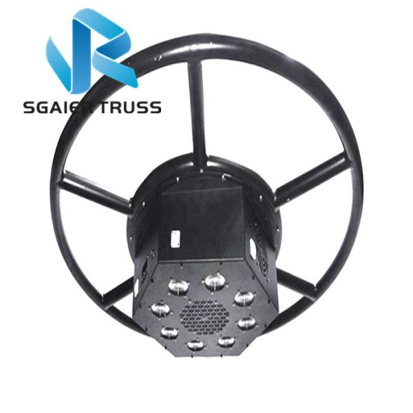 China 1.5m 5ft Diameter Rotating Circle Lifting Stage Truss For 6pcs Move Head on sale