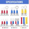 Buy cheap Home Plastic Uninsulated Ring Terminals , Lightweight Non Insulated Ring Lugs 250pcs from wholesalers
