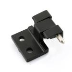 Black Powder Coated Removal Cabinet Hidden Door Conceal Hinge