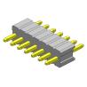 Buy cheap Pin Header Connector 1.27mm Serise Single Row Straight Type 1*2PIN To 1*50PIN SQ0.40mm from wholesalers