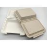 Buy cheap 9"×6”825ml Pulp Biodegradable Takeout Containers from wholesalers