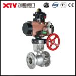 Xt Stainless Steel High Platform Flanged Floating Ball Valve Guaranteed Return