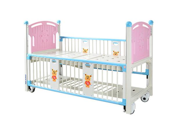 Buy cheap Two Crank Pink Hospital Pediatric Beds Backrest Adjustable For Children from wholesalers