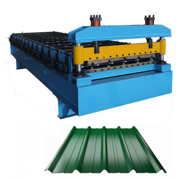 high speed printed color steel Trapezoidal roof sheet making machine roofing