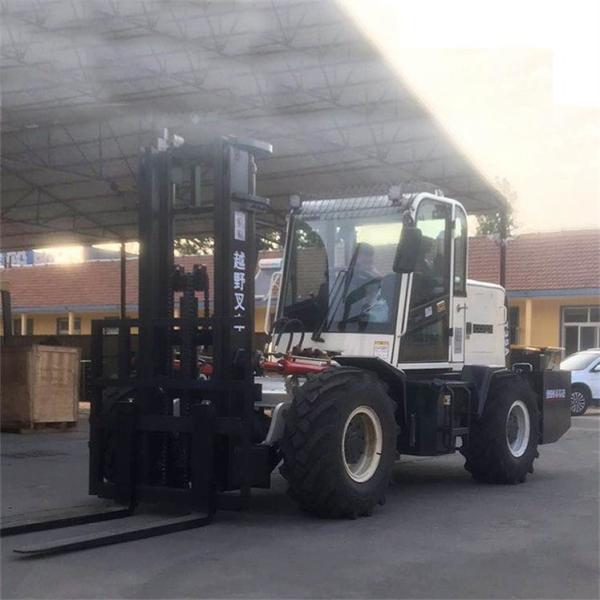 3.5 Ton 3 Ton 3000 Kg Off Road Fork Truck 4x4 4wd Diesel Rough Terrain Forklift