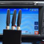 Handheld GPS Signal Jammer Cell Phone Blocker 3 Antenna Durable For GSM