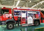 Germany MAN Rescue Special Fire Truck with Winch & Crane & Generator