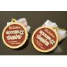 Buy cheap Personalized Soccer Zinc Alloy Medal Running And Football Medallions from wholesalers