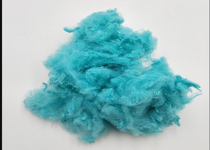 AA Grade Regenerated Polyester Fiber Man Made Textile Materials For Padding