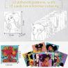 Buy cheap DIY Pre Drawn Canvas For Sip And Paint , Pre Printed Art Canvases For Valentine Gifts from wholesalers