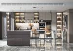 Compact Recycled Kitchen Cabinets Whole House Antifungal Feature Apartment House