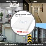EU 86 Type 20 Meters Wireless Remote Control Wall Switch Smart Home Wireless