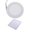 Buy cheap Indoor Recessed 6W Flat Panel LED Lights Frameless Aluminium Housing from wholesalers
