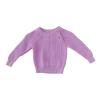 Buy cheap Toddlers Crewneck Rib Knit Sweater 100% Cotton With Button Shoulder Closure Infant Sleepwear from wholesalers