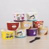 Buy cheap Customized Logo Ice Cream Paper Cup FDA Ice Cream Paper Bowl For Restaurants from wholesalers