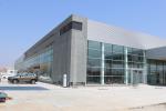 Decorative aluminum panel and Glass curtain wall designed modern prefab steel