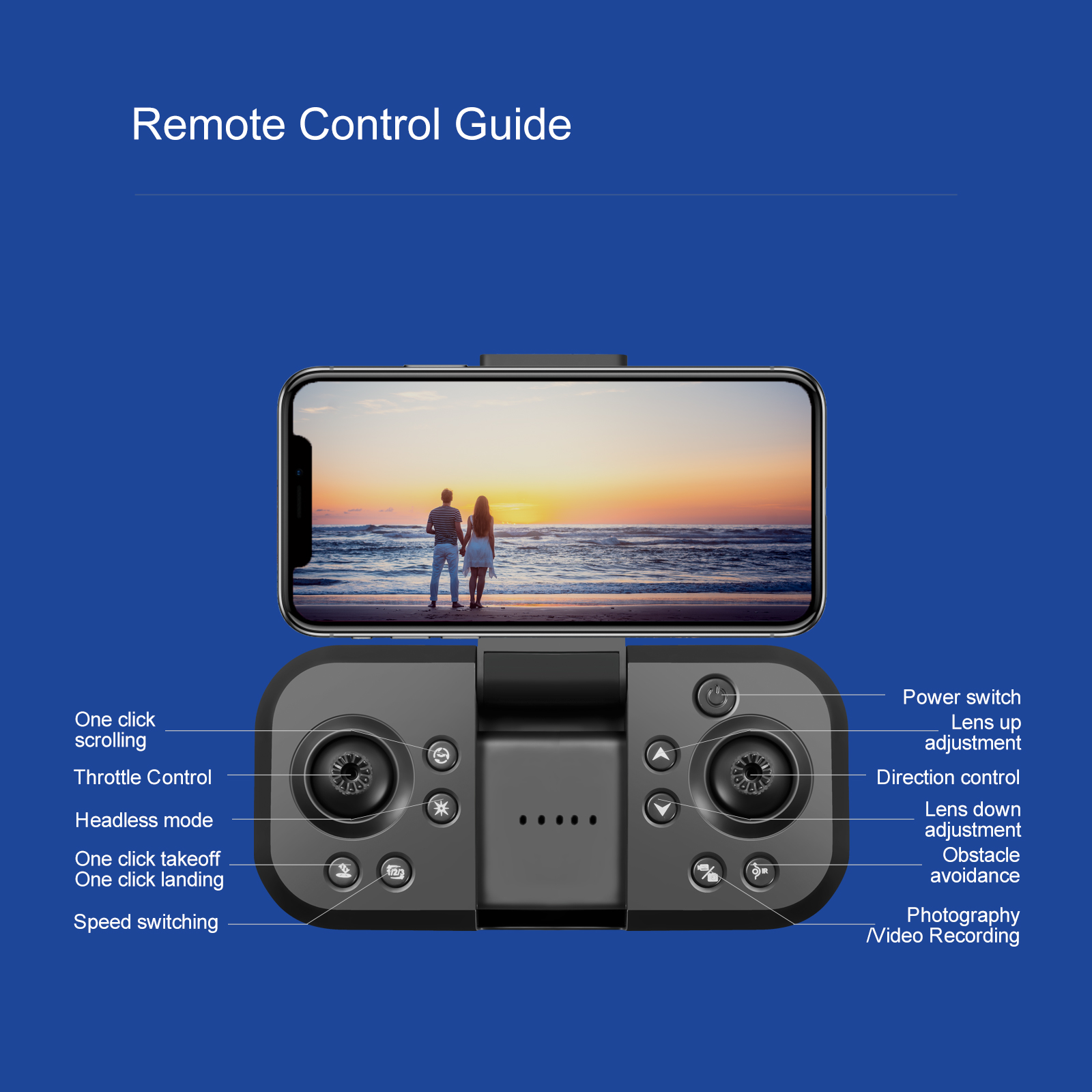 S180 Rc Brushless Drone Hd Electrical Adjustment Aerial Photography Wifi Optical Flow 4 Axis Aircraft Obstacle Avoidance for Beginner