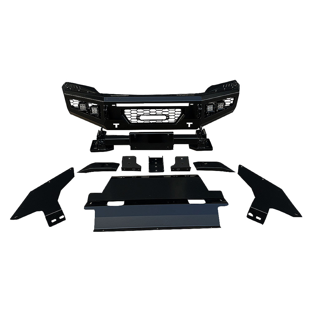 210*66*75CM Universal Steel Winch Bull Bar Rear Bumper Front Bumper for Toyota Hilux