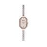 Buy cheap 34x19mm Stainless Steel Quartz Watch Polytope Bracelet With Large Zircon from wholesalers