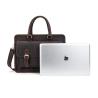 Buy cheap Fashion Mens Office Laptop Bag Vintage Cow Leather Business Handbag Men'S Briefcase from wholesalers
