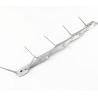 Buy cheap Thickness 1mm 2mm Razor Anti Theft Wall Spikes Electrophoretic from wholesalers