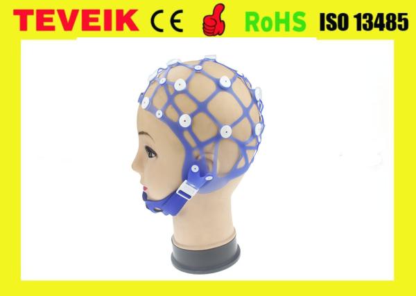 Buy cheap Rubber Material EEG Cap Separating Neurofeedback 20 Electrode 1 Year Warranty from wholesalers