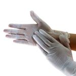 Disposable Latex Free Medical Gloves , Vinyl Examination Gloves Non Allergic