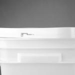 Printing Options for Square Plastic Bucket IML Thermal Transfer and Screen