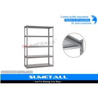 Buy cheap Boltless Metal Shelving For Garage Storage / Heavy Duty Steel Storage Racks product