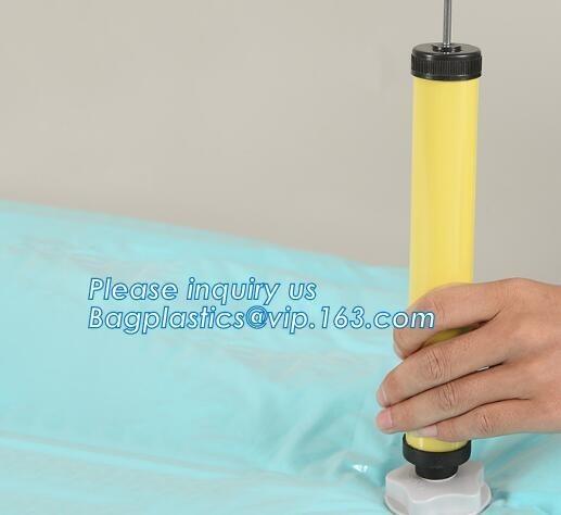 Buy cheap Tote Stand Up Pouch Storage Pocket Compression Bedding Embossed Design from wholesalers