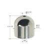 Buy cheap Hemispherical Brass Ceiling Attachment Parts For Hanging System YW86249 from wholesalers
