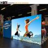 Buy cheap Outdoor Double Sided LED Frameless Fabric Light Box Trade Show Free Standing from wholesalers