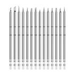 Stainless Steel / Copper Soldering Iron Tips T12 Series For FX-951 912 FM2027