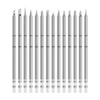 Buy cheap Stainless Steel / Copper Soldering Iron Tips T12 Series For FX-951 912 FM2027 product