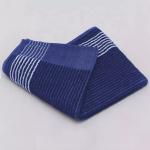 Printed Stripes Cotton Golf Towel for Adult Golfers Custom Logo and Design