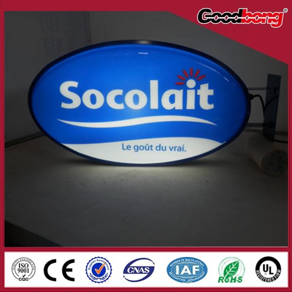 New Arrival Advertising thermoforming acrylic LED vacuum molded signs